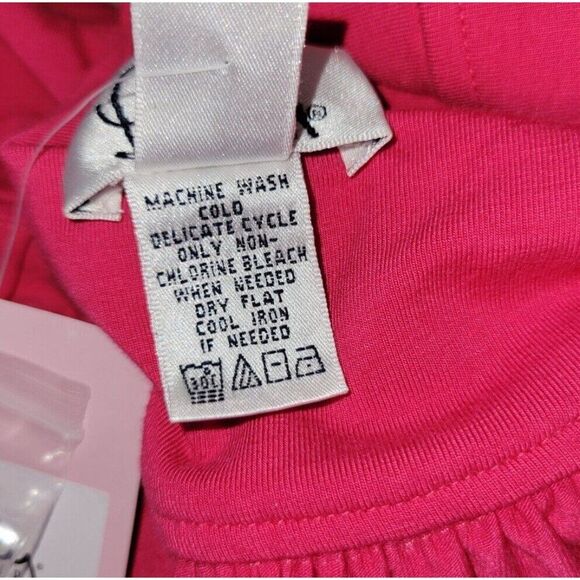 NWT Lilly Pulitzer LG Garett True Wrap Dress Cocktail Jersey Knit Solid Pink - Picture 8 of 8